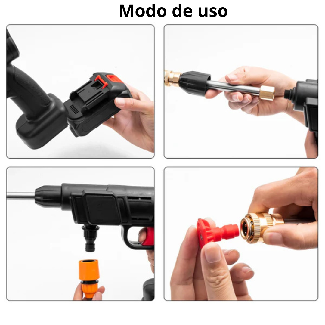 ⚡ Hidrolavadora Portátil 98v - Limpieza Sin Límites 🚗✨