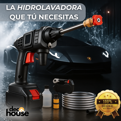 ⚡ Hidrolavadora Portátil 98v - Limpieza Sin Límites 🚗✨