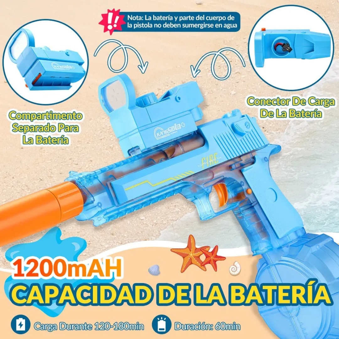 ⚡ ¡La Pistola De Agua Eléctrica que transforma tus veranos! 💦⚡