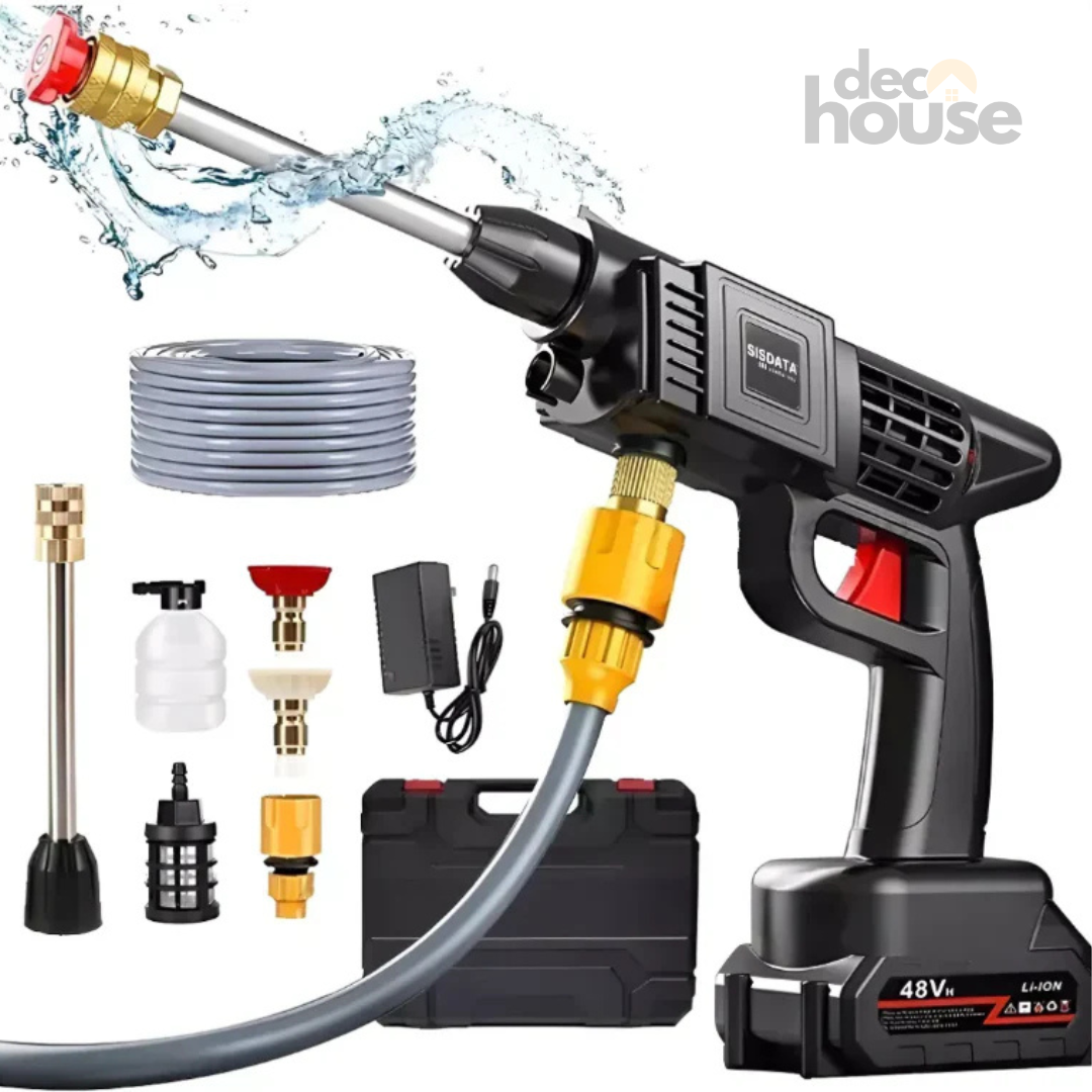 ⚡ Hidrolavadora Portátil 98v - Limpieza Sin Límites 🚗✨