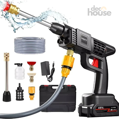 ⚡ Hidrolavadora Portátil 98v - Limpieza Sin Límites 🚗✨