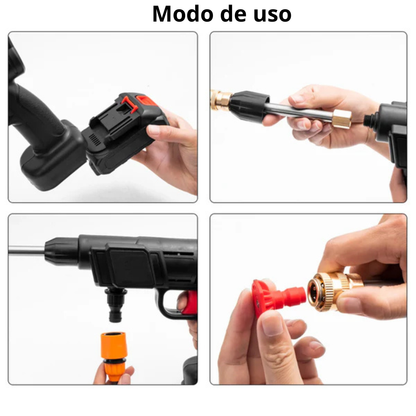 ⚡ Hidrolavadora Portátil 98v - Limpieza Sin Límites 🚗✨